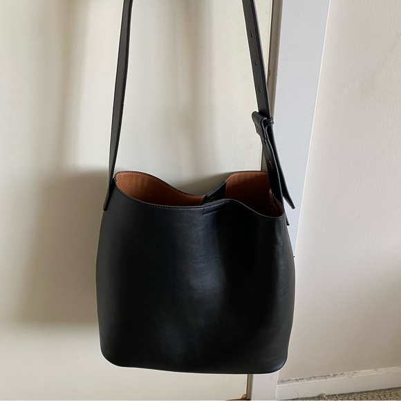 Faux Leather Black Bag - Picture 8 of 12
